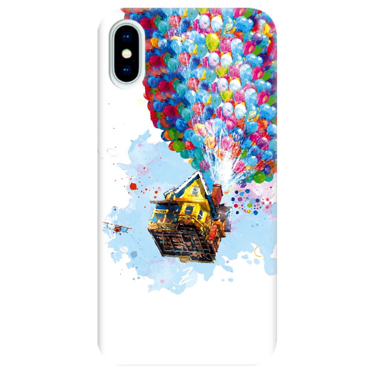 Силиконовый чехол Zorrov для Apple iPhone X - Voyage (10290050153033536)