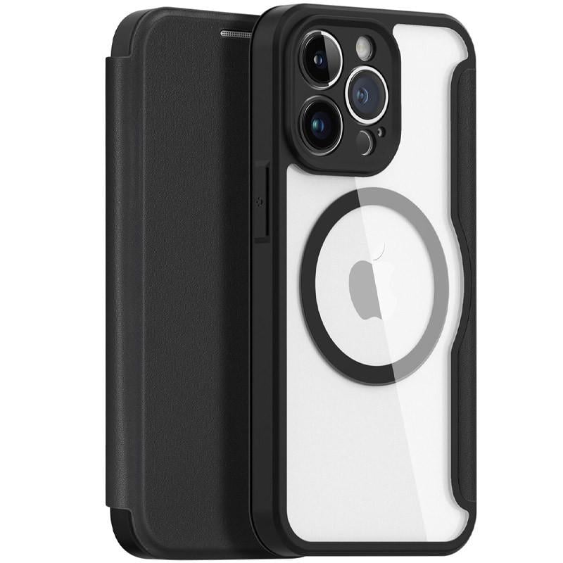 Протиударний чохол-книжка Dux Ducis Skin X Pro with MagSafe для Apple iPhone 15 Pro Max (6.7") Black