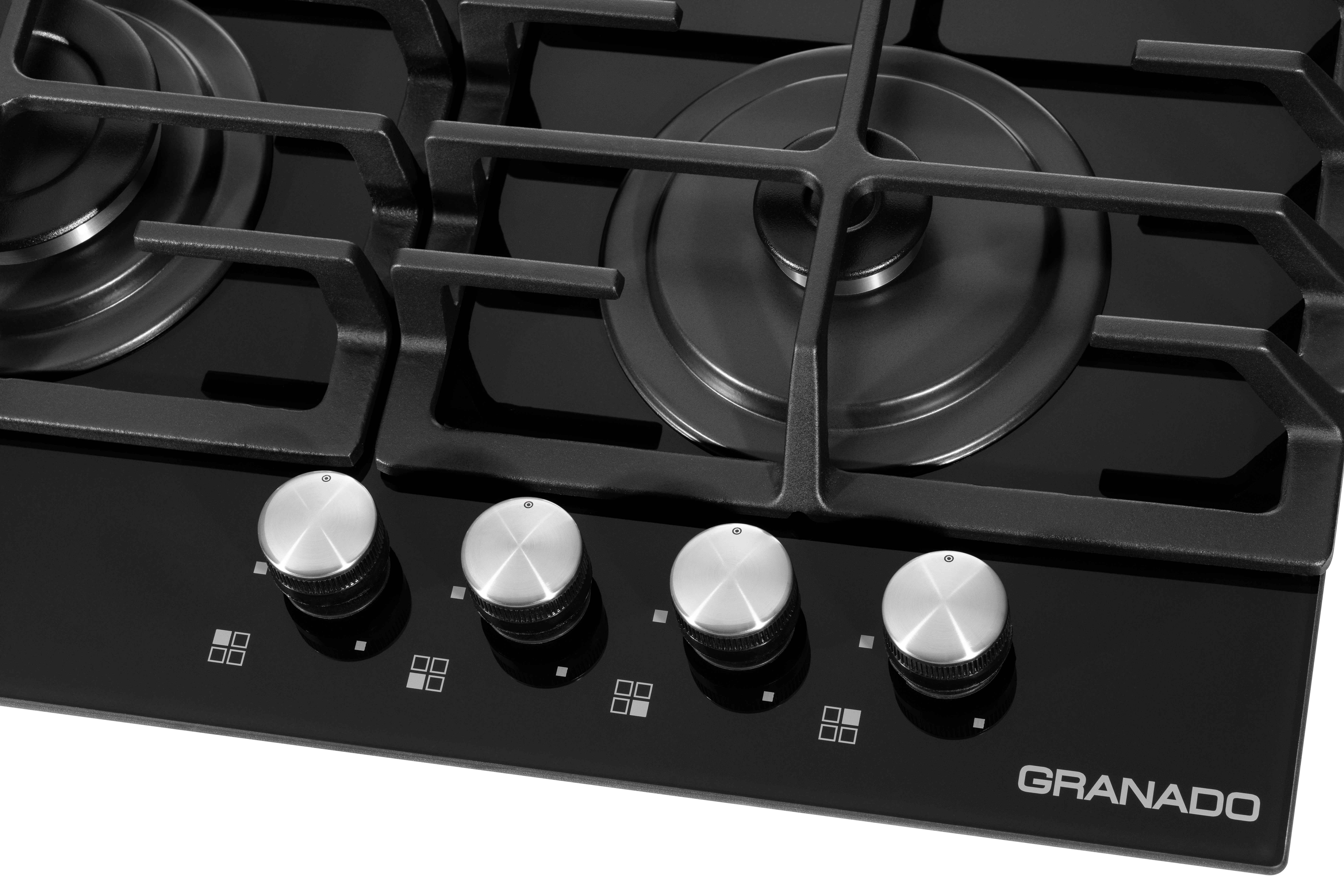 Комплект Granado духова шафа електрична GEO 62-0200 Black та варильна поверхня газова GGH 62-104 Black glass - фото 11 Комплект Granado духова шафа електрична GEO 62-0200 Black та варильна поверхня газова GGH 62-104 Black glass - фото 11