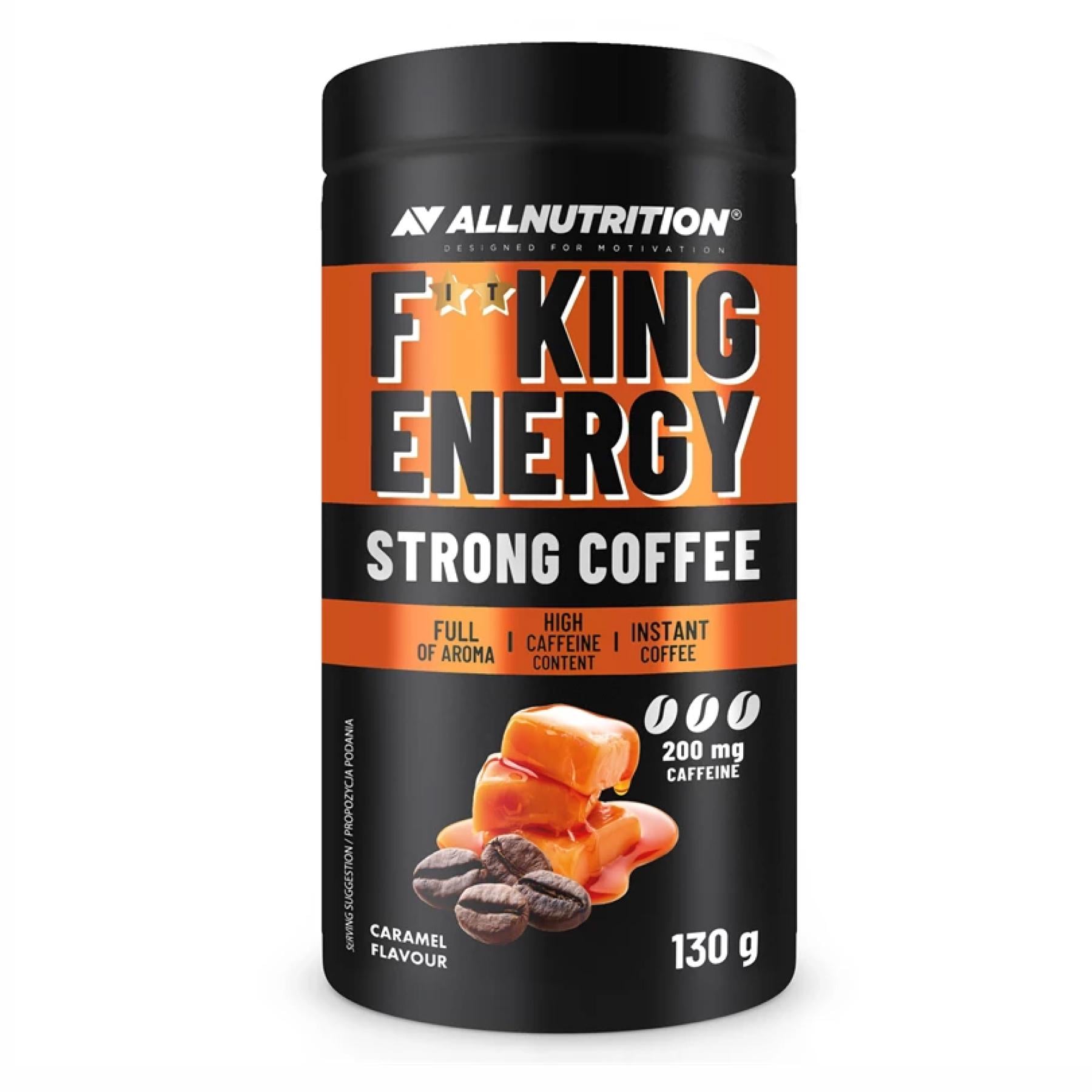 Заменитель питания Fitking Delicious Strong Coffee 130 г Caramel (2022-10-0447)