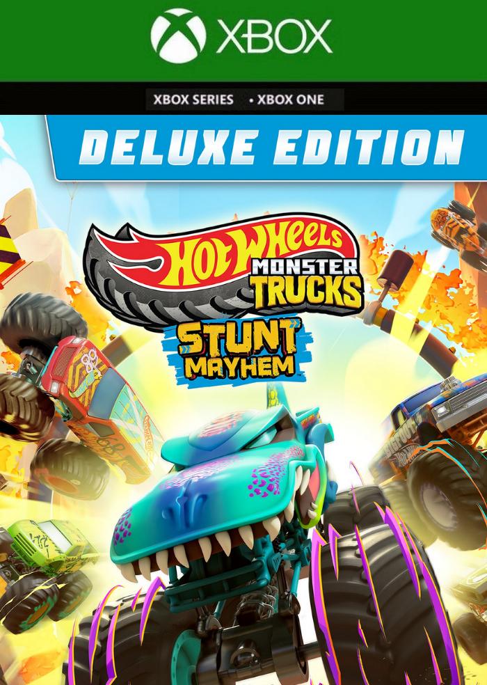 Ключ активації Hot Wheels Monster Trucks - Stunt Mayhem Deluxe Edition для Xbox One/Series S/X (93161964)