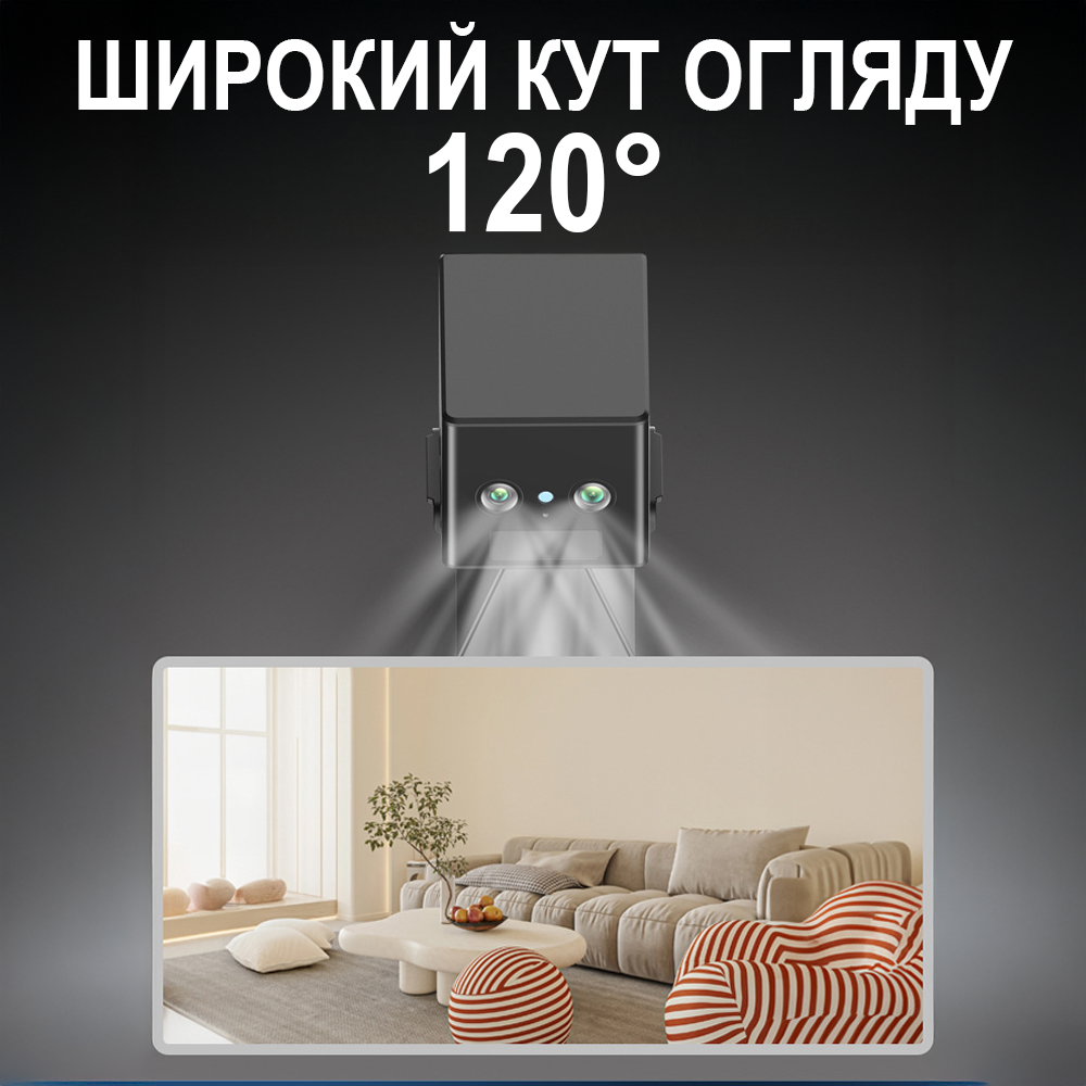 Камера видеонаблюдения беспроводная Camsoy S60G 4G мини с двойной линзой и датчиком движения 3 Мп 2К iOS/Android - фото 14 Камера видеонаблюдения беспроводная Camsoy S60G 4G мини с двойной линзой и датчиком движения 3 Мп 2К iOS/Android - фото 14