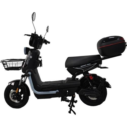 Велосипед с электромотором Spark BOOST EVO 14" 72V 1200W 20 Ah Черный с серым (000251386)