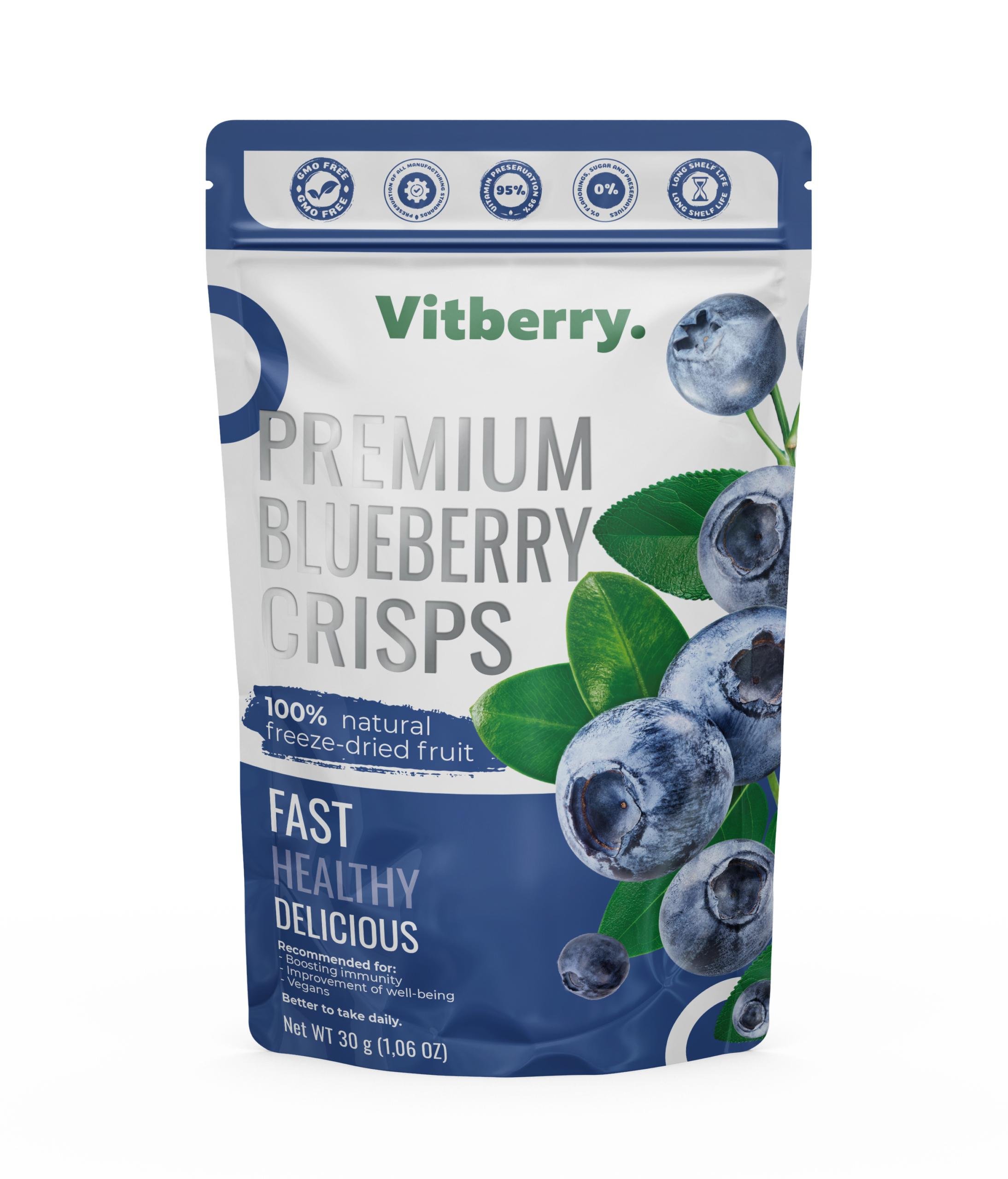 Черника Vitberry сублимированная 30 г