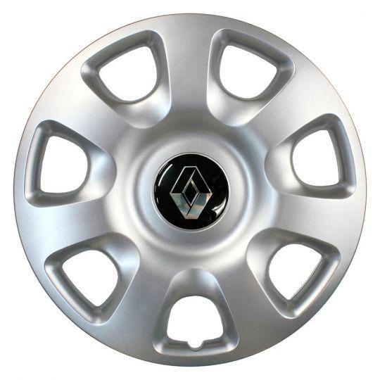 Автомобильные колпаки SKS 336 R15 с логотипом Renault 4 шт. Серебристый