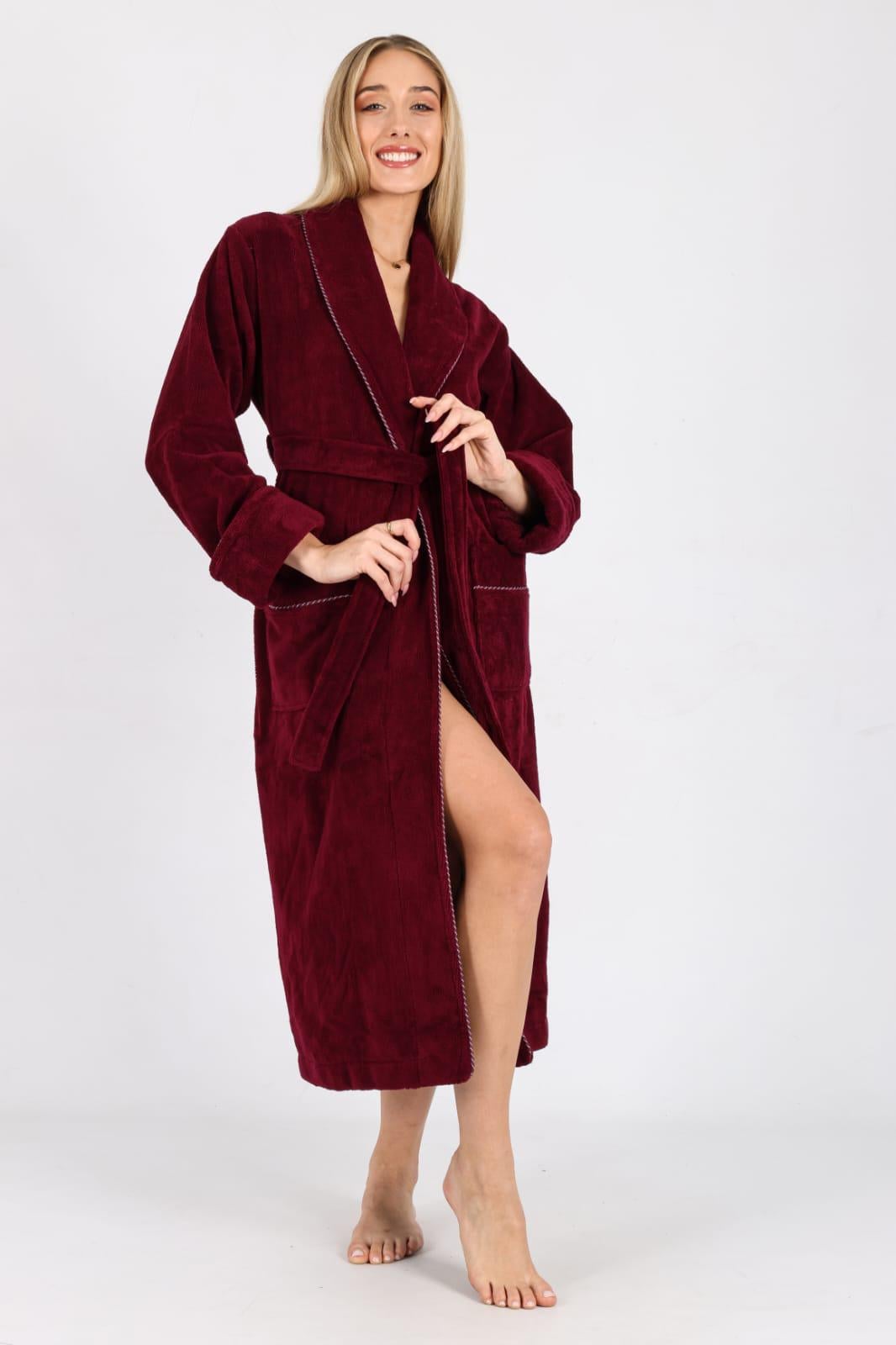 Халат жіночий Nusa ns 6895 S Bordo (m019606)