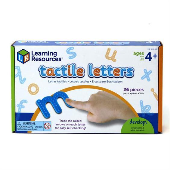 Игровой набор учебный Learning Resources Тактильные буквы (17750598) - фото 4