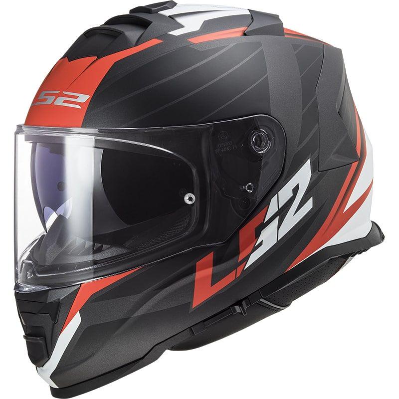 Мотошлем LS2 FF800 Storm 2 Nerve L Matt Black/Red (36675)