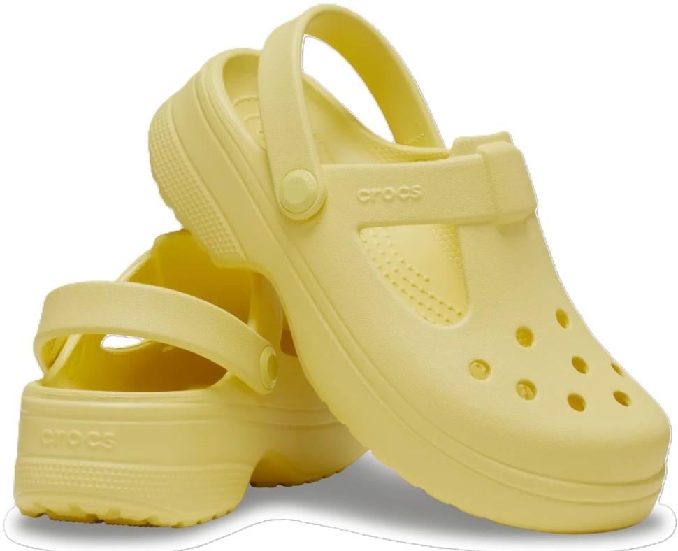 Крокси для дівчинки Crocs Classic Mary Jane Clog Daylily Yellow р. 34/35 Жовтий (26380)
