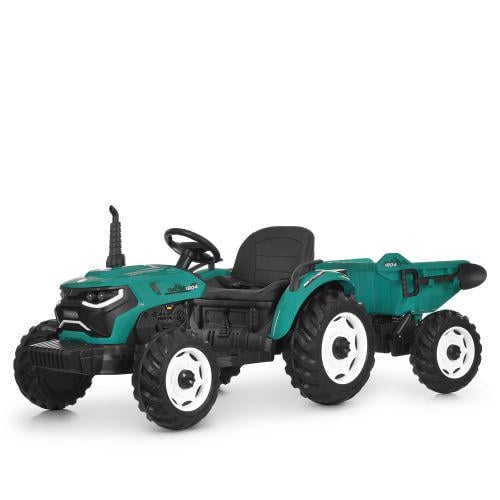 Дитячий електротрактор M 6260EBLR-5 24V Зелений Дитячий електротрактор M 6260EBLR-5 24V Зелений