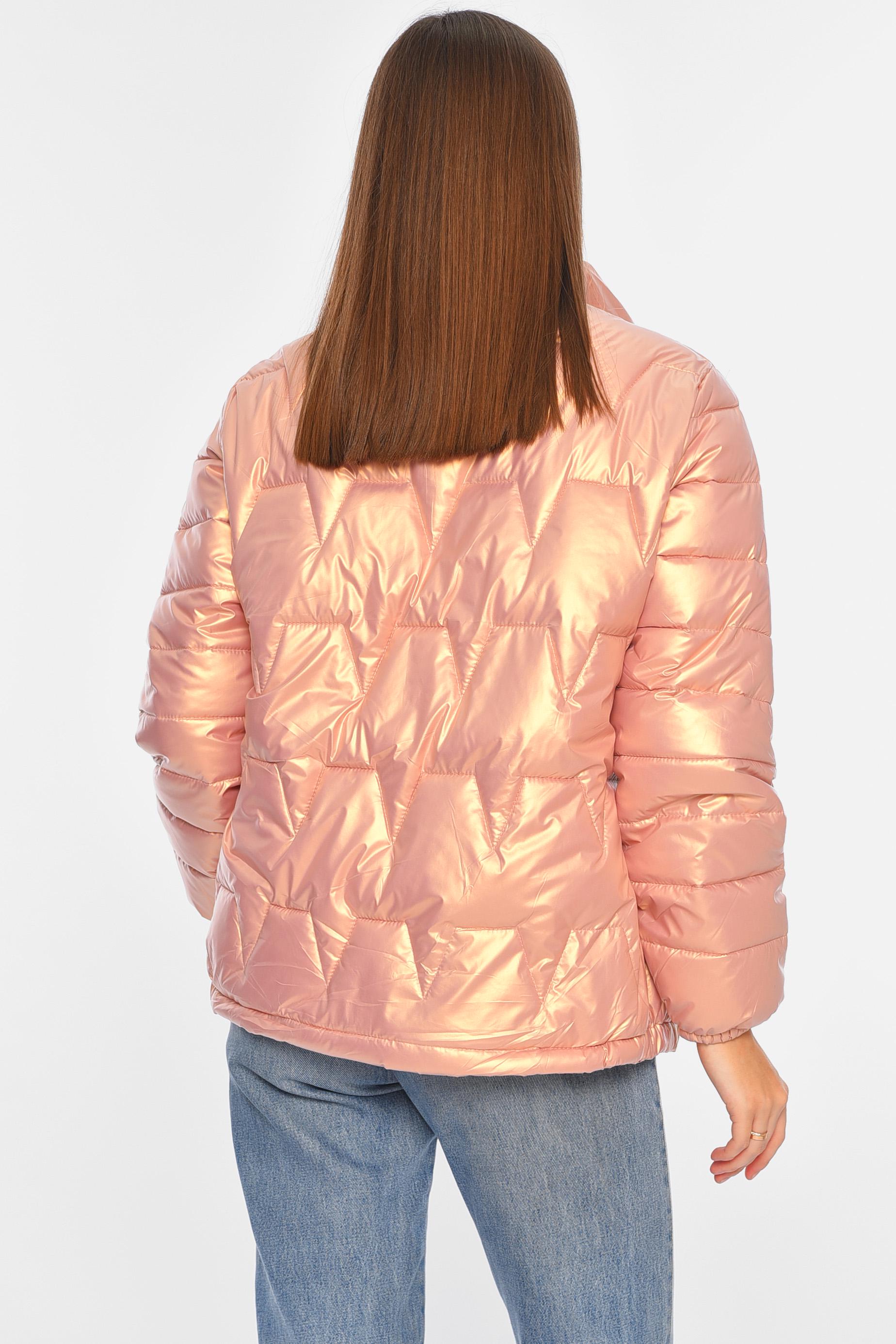 Куртка жіноча демісезонна S Пудровий (196017) - фото 3