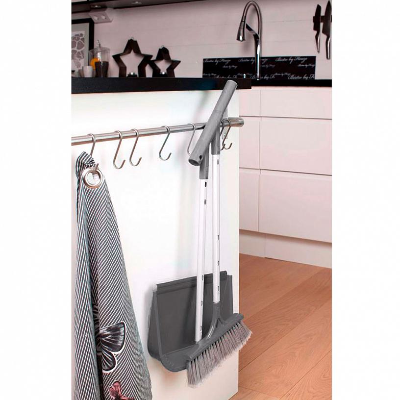 Щетка для уборки Smart Стойка+ с мягким ворсом Серый (35) - фото 2 Щетка для уборки Smart Стойка+ с мягким ворсом Серый (35) - фото 2