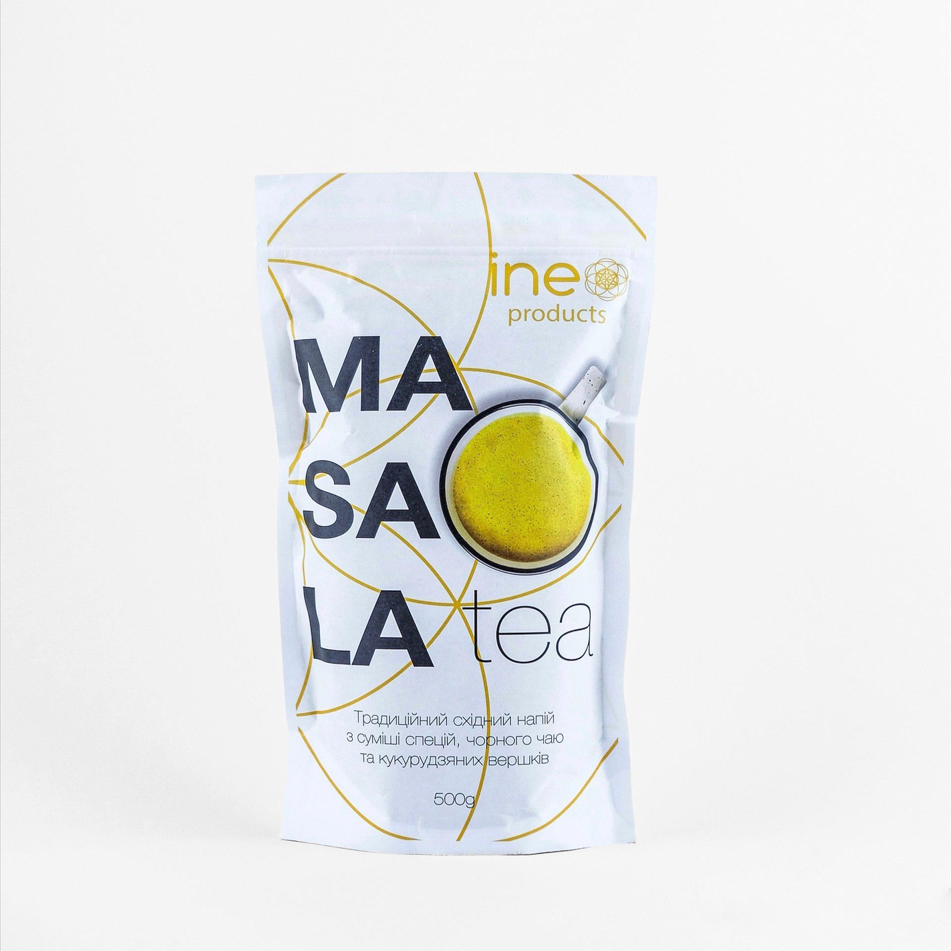 Чай чорний та спеції Ineo products Masala Tea традиційний східний напій 500 г (18597611)