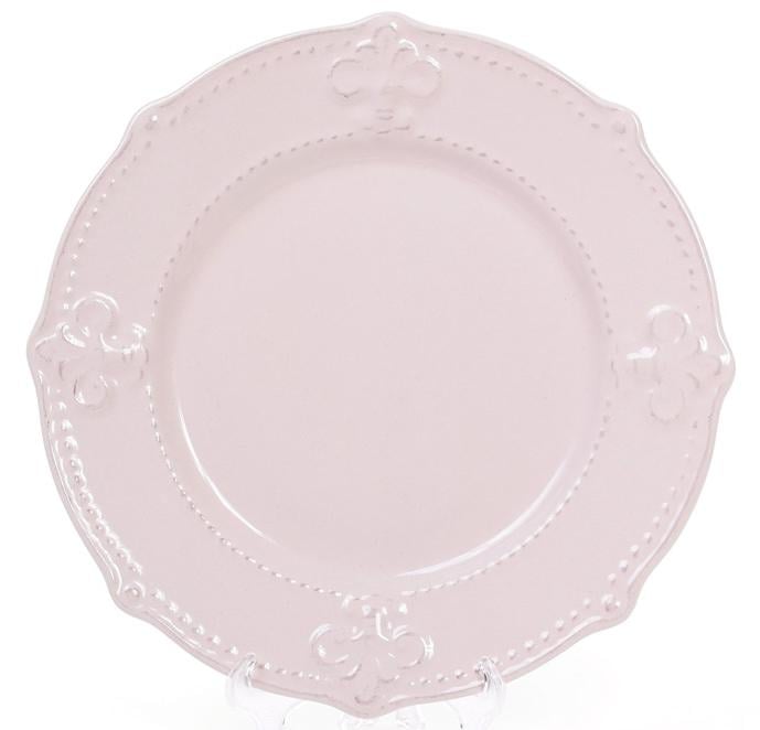 Набор десертных тарелок Leeds Королевская Лилия Ø 21,5 см 5 шт. Розовый (BD-583-171-N) - фото 1 Набор десертных тарелок Leeds Королевская Лилия Ø 21,5 см 5 шт. Розовый (BD-583-171-N) - фото 1