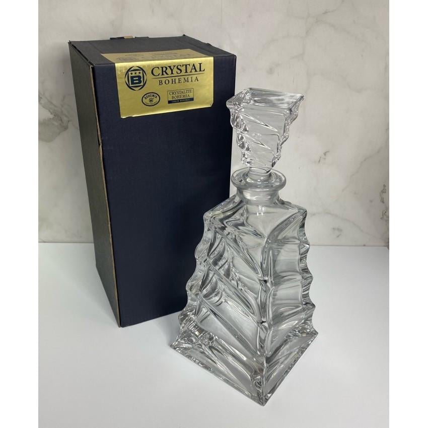 Карафа для віскі Bohemia Casablanca b2KE95-99V87 богемське скло 750 мл (2024852952) Карафа для віскі Bohemia Casablanca b2KE95-99V87 богемське скло 750 мл (2024852952)