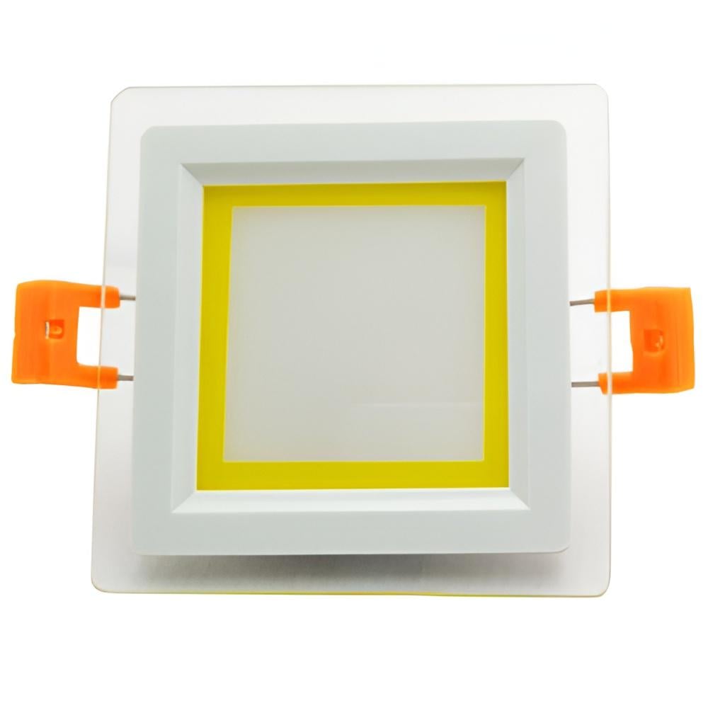 Панель LED Lemanso Сияние 6W 450Lm 4500K с желтой подсветкой (LM1038)