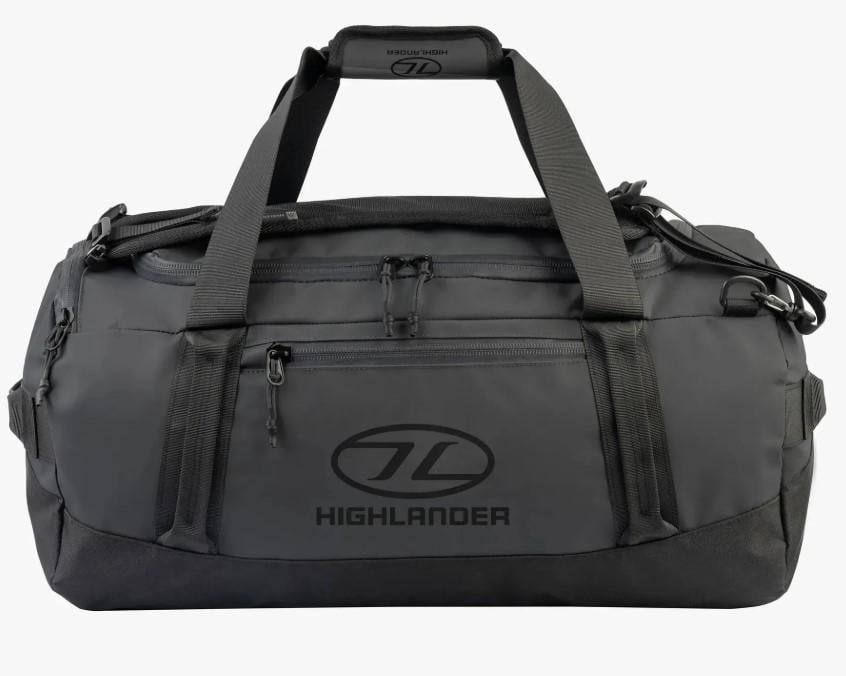 Сумка дорожня водозахисна Highlander Hauler Duffel 45 л Black (DB132-BK)