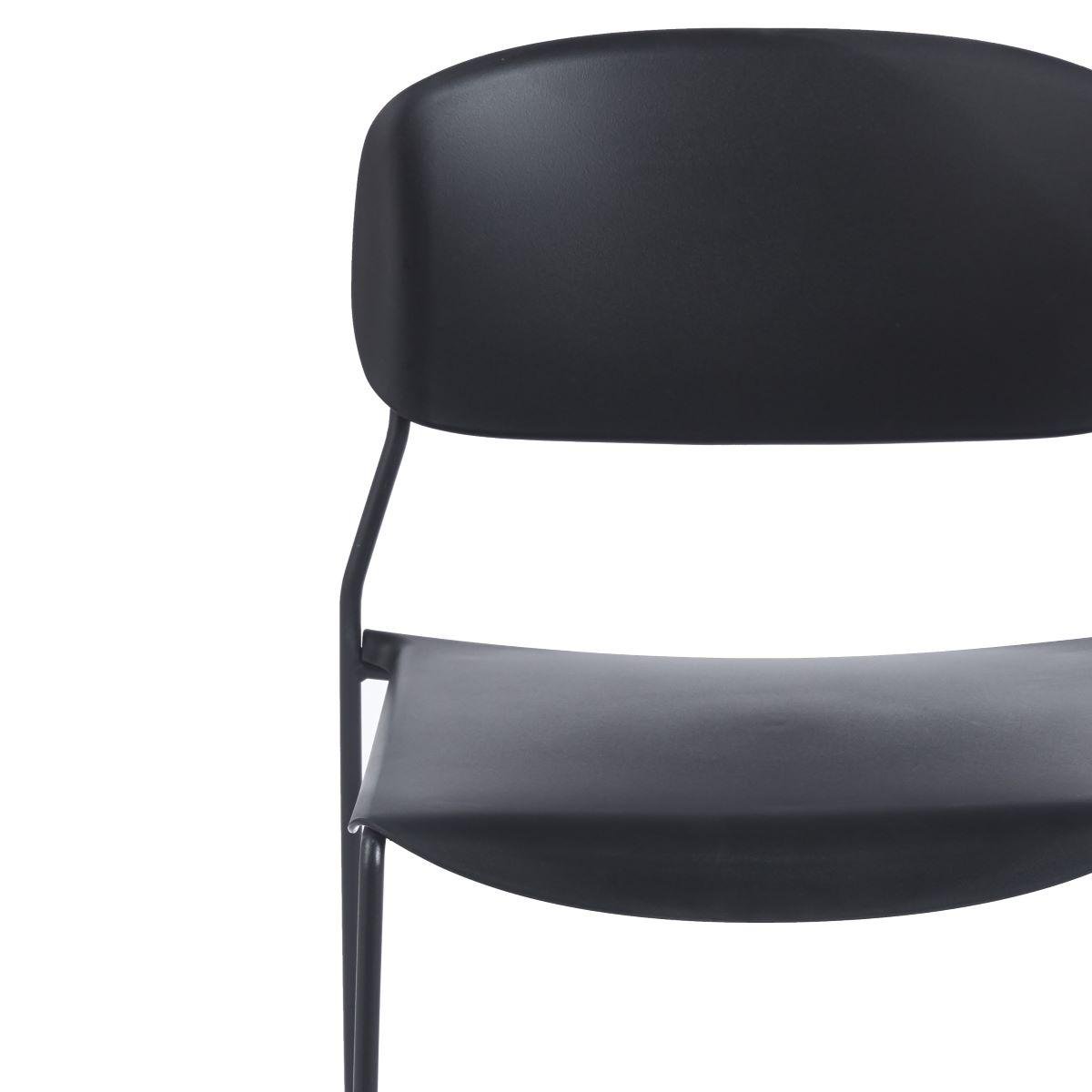 Стілець офісний Intarsio AMOS Чорний (28710927) - фото 5 Стілець офісний Intarsio AMOS Чорний (28710927) - фото 5