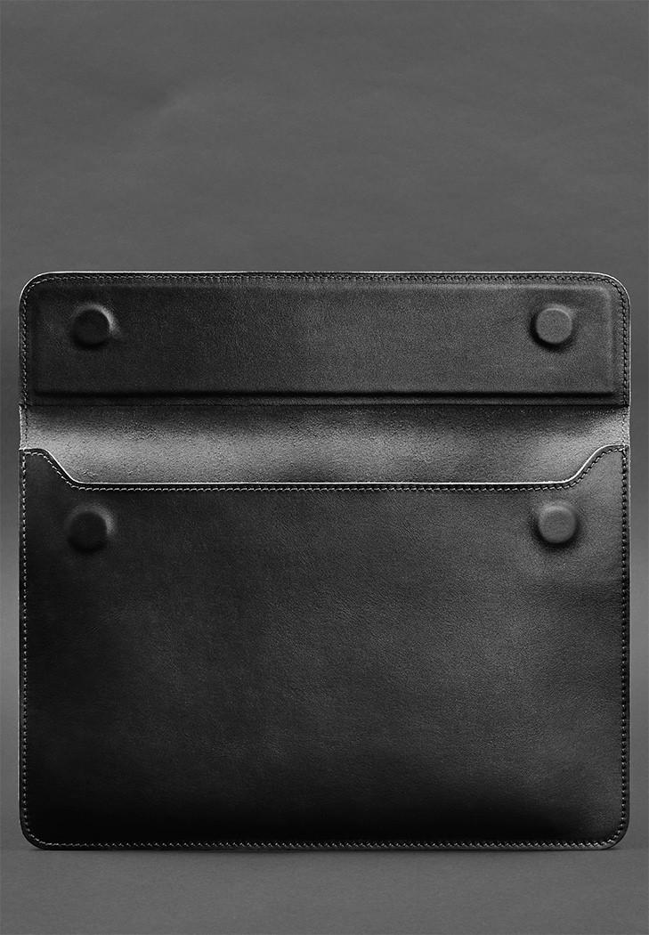 Чехол-конверт кожаный на магнитах для MacBook Pro 16" Черный (A-028900) - фото 5 Чехол-конверт кожаный на магнитах для MacBook Pro 16" Черный (A-028900) - фото 5
