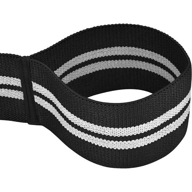 Бинти на коліна RDX GYM KNEE WRAP R11 Black/White (A-013190) - фото 3