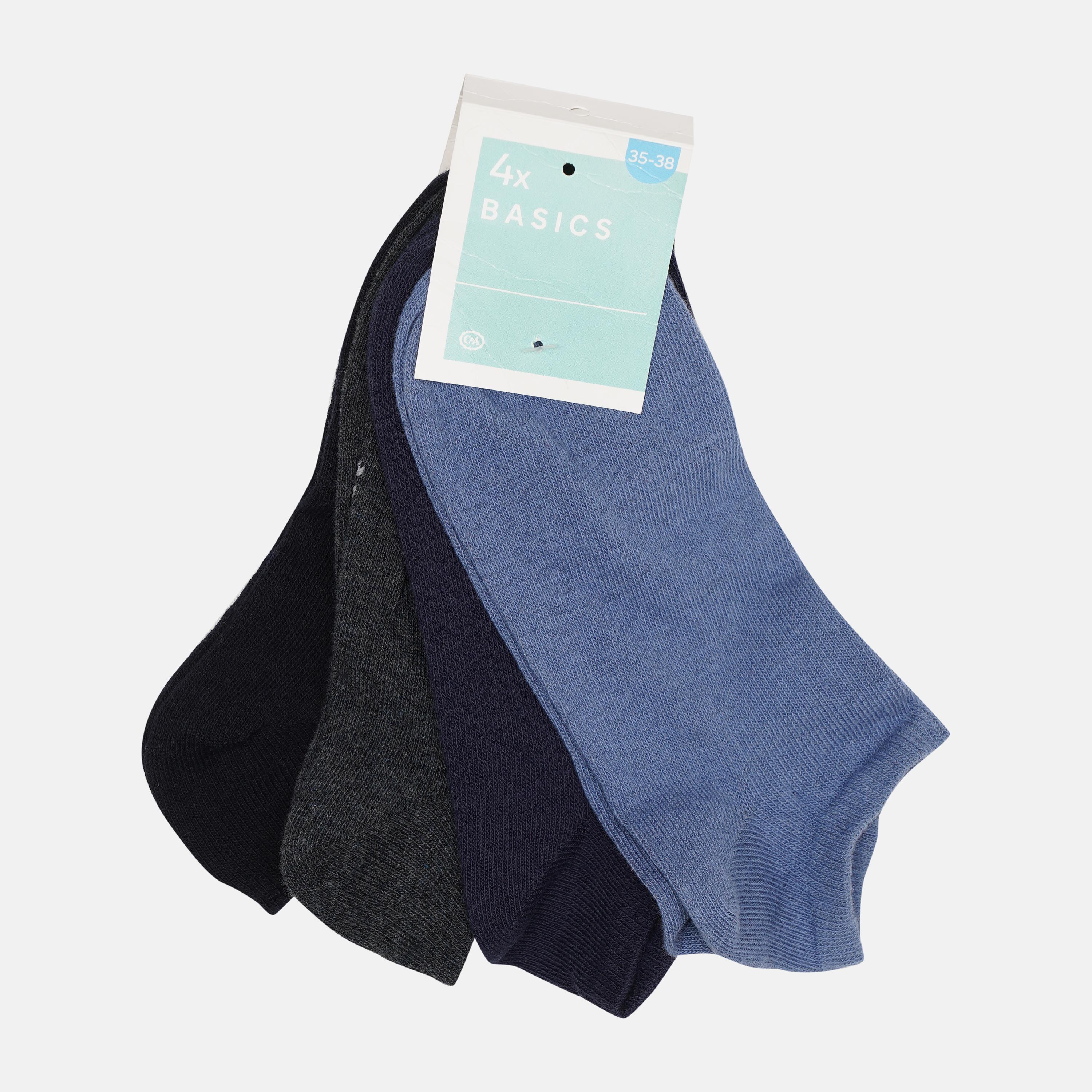 Носки C&A р. 39-42 4 шт. Темно-синий (2252120229926)