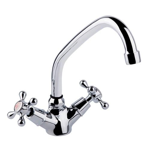 Смеситель для кухни Sanitary Wares Mayfair EC 271 SWMAYEC271 двухвентильный Хром (110742)