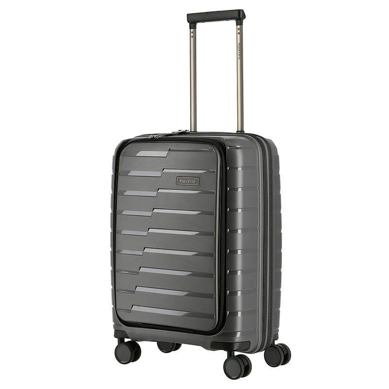 Чемодан на 4 колесах Travelite Air Base для ноутбука S 43 л 15.6" Anthracite (TL075346-04)