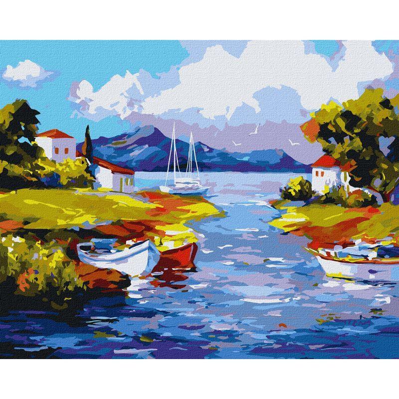 Картина по номерам Идейка В тихой лагуне 40x50 см (KHO2769)