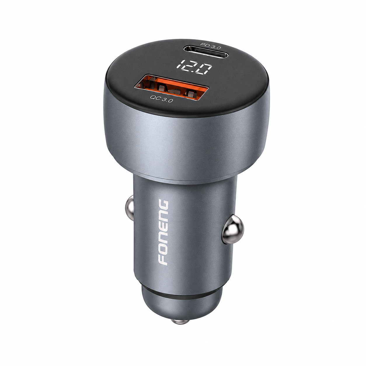 Заряное устройство автомобильноеFoneng C18 A+C 2-Port Car Charger 48W (58392641)