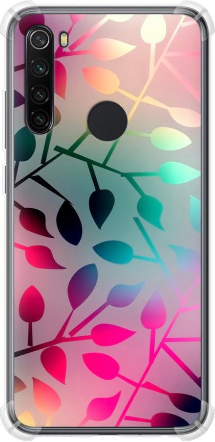 Чехол на Xiaomi Redmi Note 8 Листья (2235sp-1787-42517)