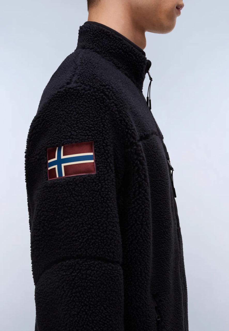 Куртка флисовая Napapijri Yupik Full-Zip Fleece L Черный (82938143) - фото 7 Куртка флисовая Napapijri Yupik Full-Zip Fleece L Черный (82938143) - фото 7