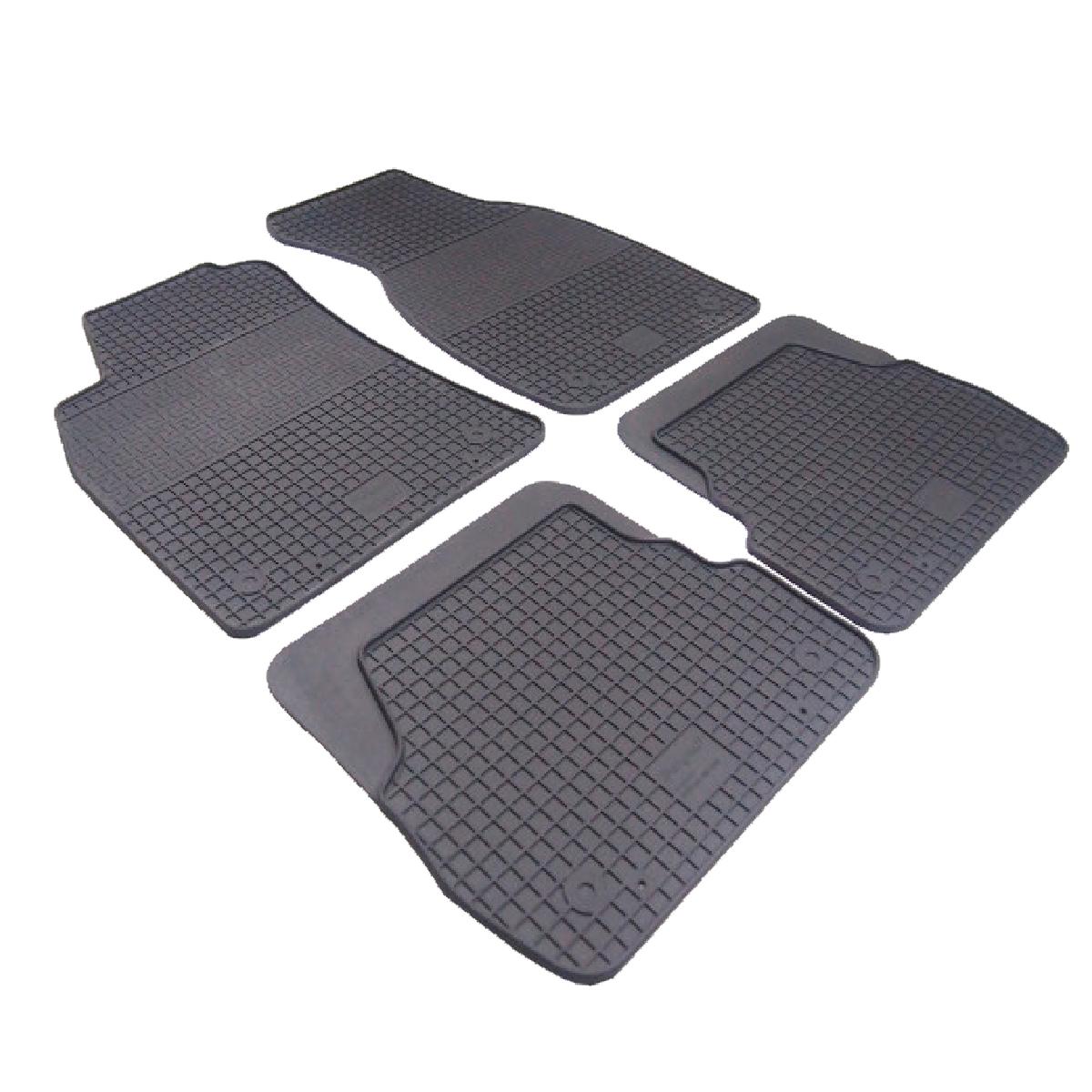 Килимки автомобільні для Audi A6 C5 1997-2004 гумові низький борт 4 шт.