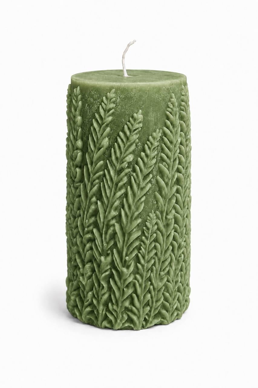 Аромасвічка M&D Candle Craft лаванда з натурального соєвого воску аромат лаванда (00038)