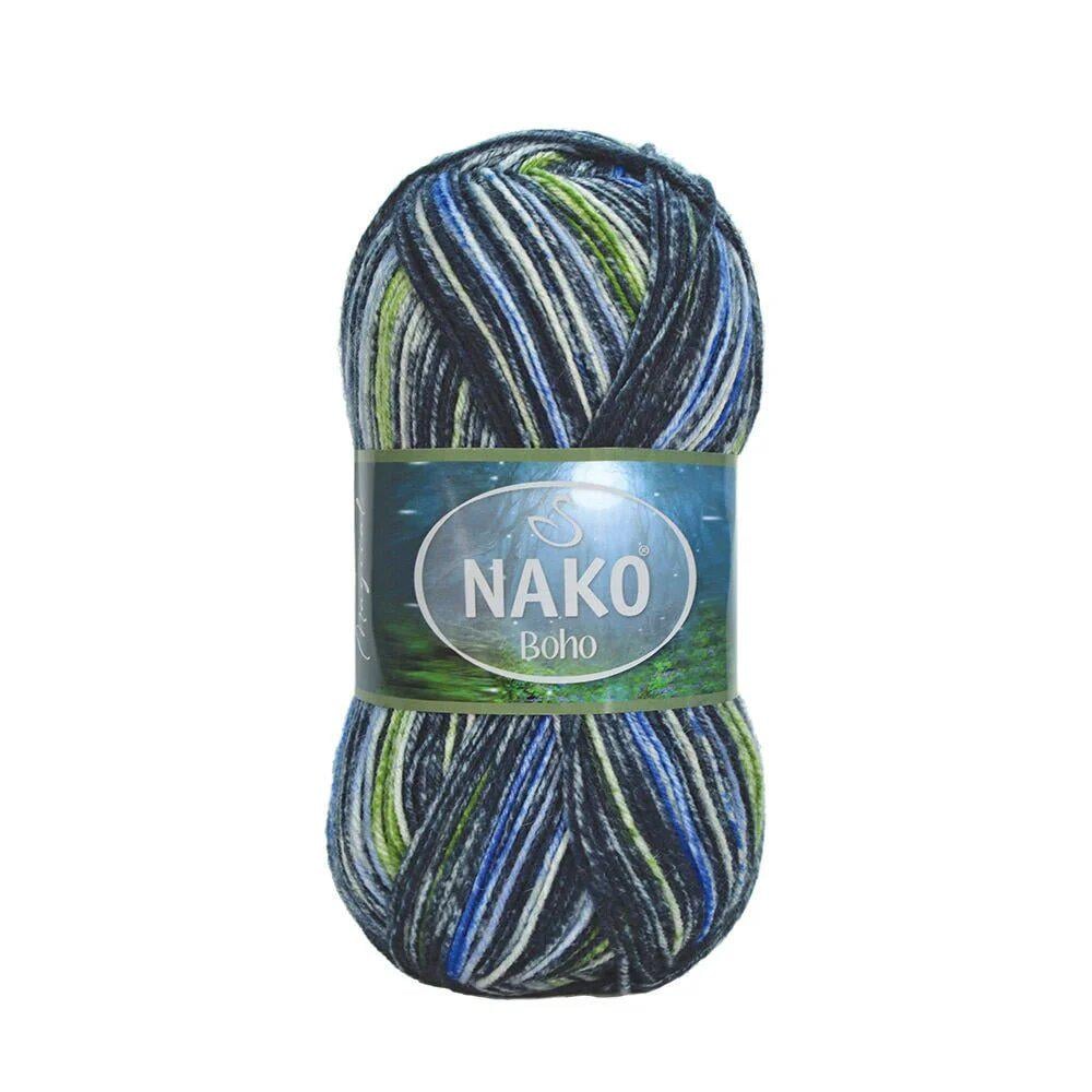Пряжа носочная Nako Boho Concept 32839 (3682)