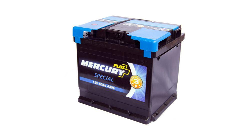 Аккумулятор автомобильный Mercury Special Plus 430 A EN 6СТ-50 Ah (47297)