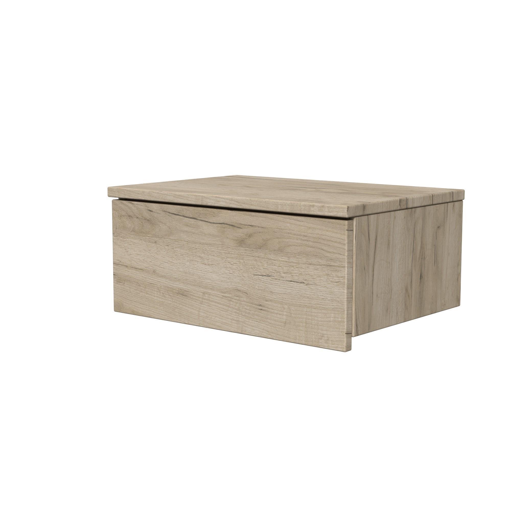 Тумба приліжкова ТП2 SENAM 180х450х310 мм ДСП Дуб Крафт Сірий - фото 3 Тумба приліжкова ТП2 SENAM 180х450х310 мм ДСП Дуб Крафт Сірий - фото 3