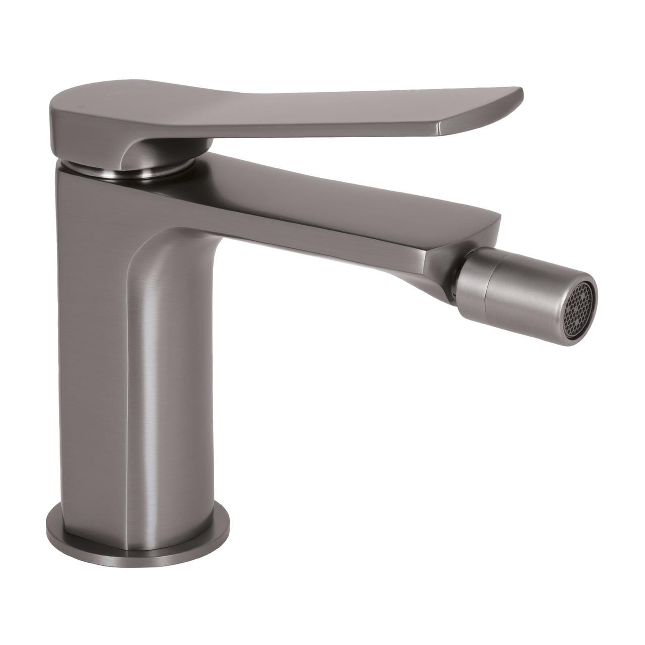 Смеситель для биде Qtap Slavonice QTSLA255GMB45923 Gunmetal PVD Black (2553560732)