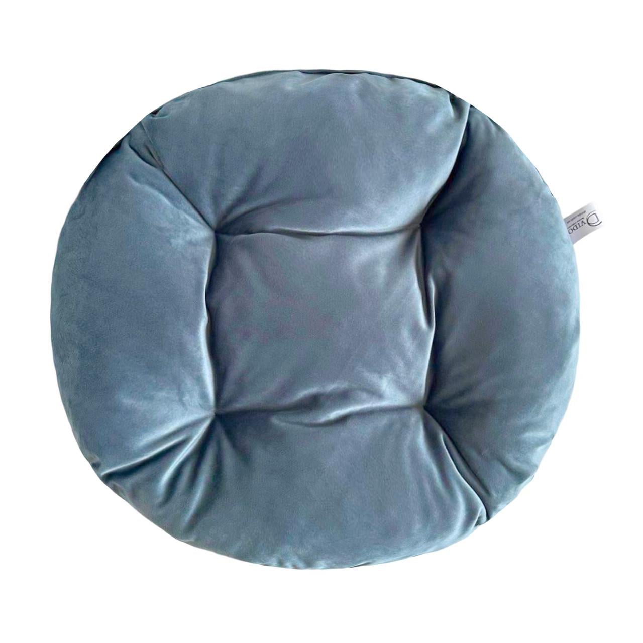 Подушка для стула/кресла/табурета 30х8 см Голубой (1890287717)