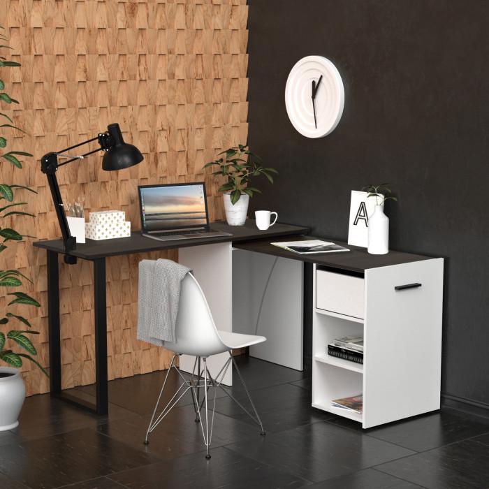 Стол-трансформер Knap Hobana Jumbo B1 World 228х50х77 см Белый/Венге (S201010220) - фото 5 Стол-трансформер Knap Hobana Jumbo B1 World 228х50х77 см Белый/Венге (S201010220) - фото 5