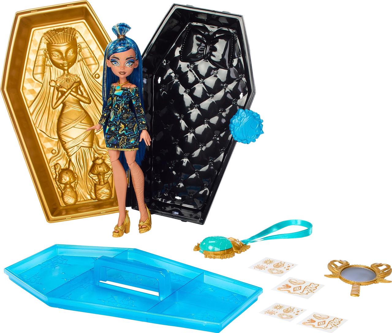 Лялька Monster High Cleo De Nile Beauty Golden Glam Case Mattel