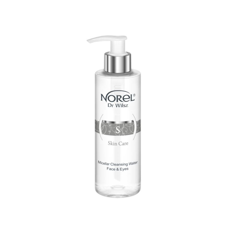 Міцелярна вода для зняття макіяжу Norel Skin Care Micellar Cleansing Water Face & Eyes 200 мл (0239)
