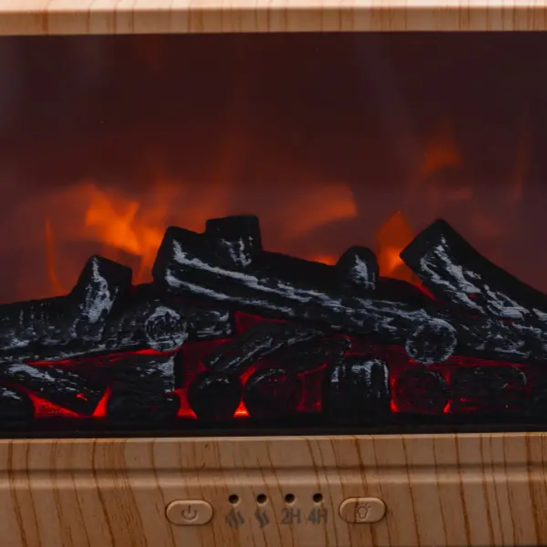 Зволожувач повітря Камін з підсвічуванням 300 мл Дерево - фото 6 Зволожувач повітря Камін з підсвічуванням 300 мл Дерево - фото 6