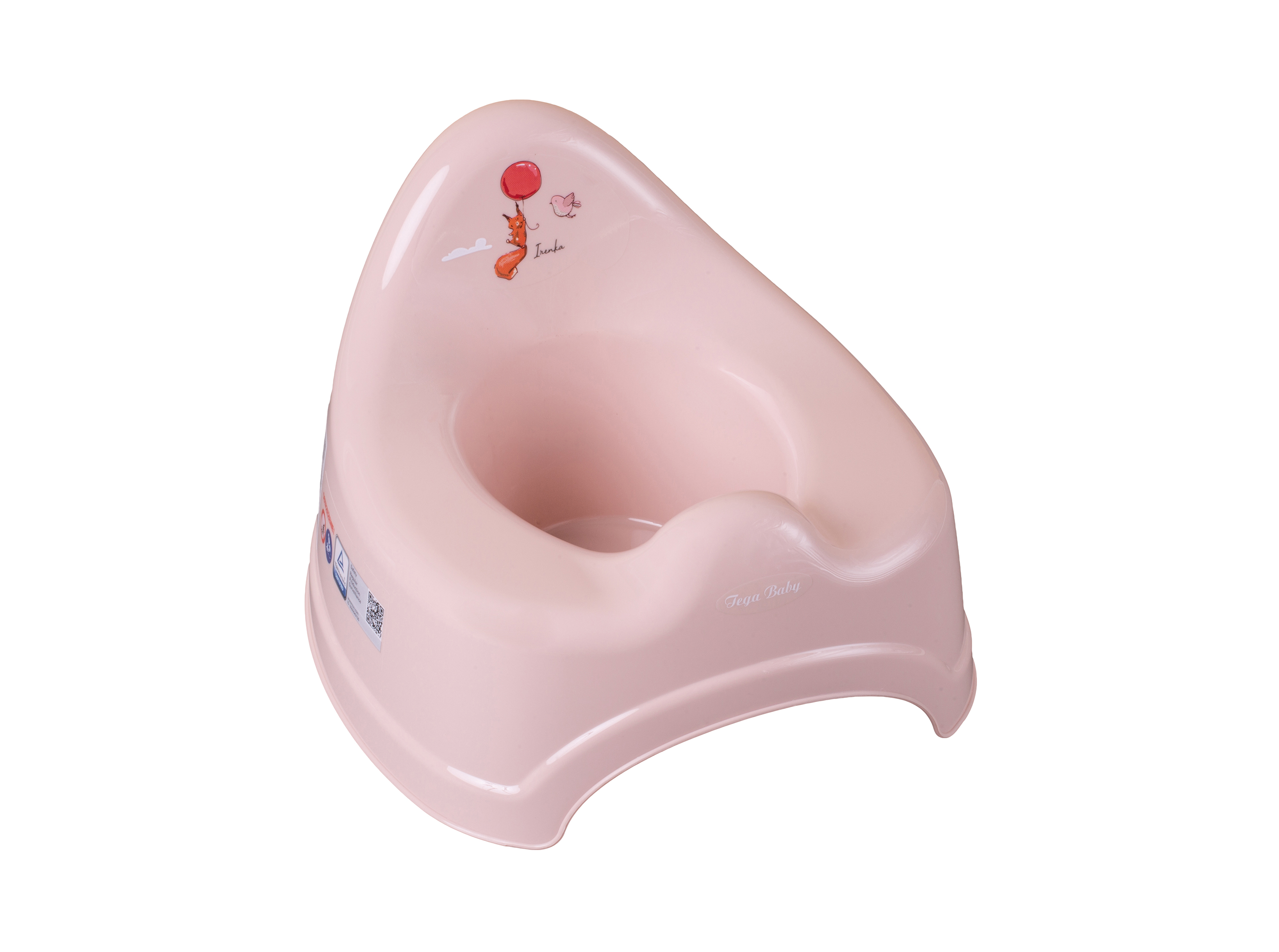 Горшок классический с мелодией Tega Baby Лесная сказка Розовый (PO-071-107)