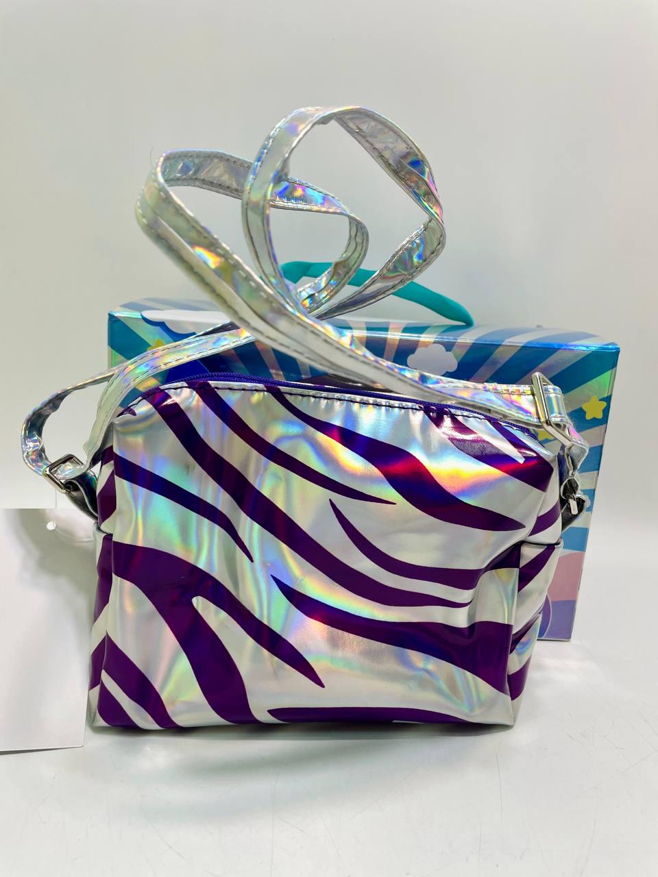 Интерактивная сумочка издает звуки от батареек 2 режима работы реагирует на прикосновение в коробке (С 62909 40) - фото 4