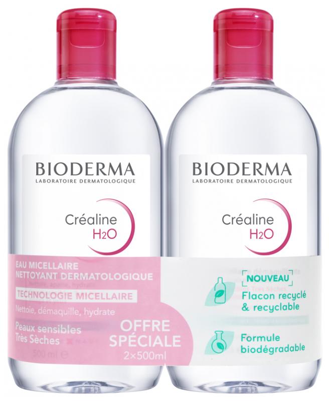 Мицеллярная вода Bioderma Sensibio H2O TS 500 мл 2 шт.