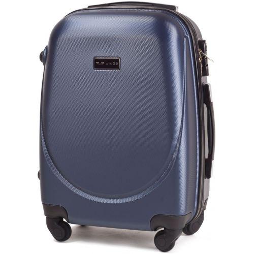 Чемодан пластиковый Wings 310 маленький Синий