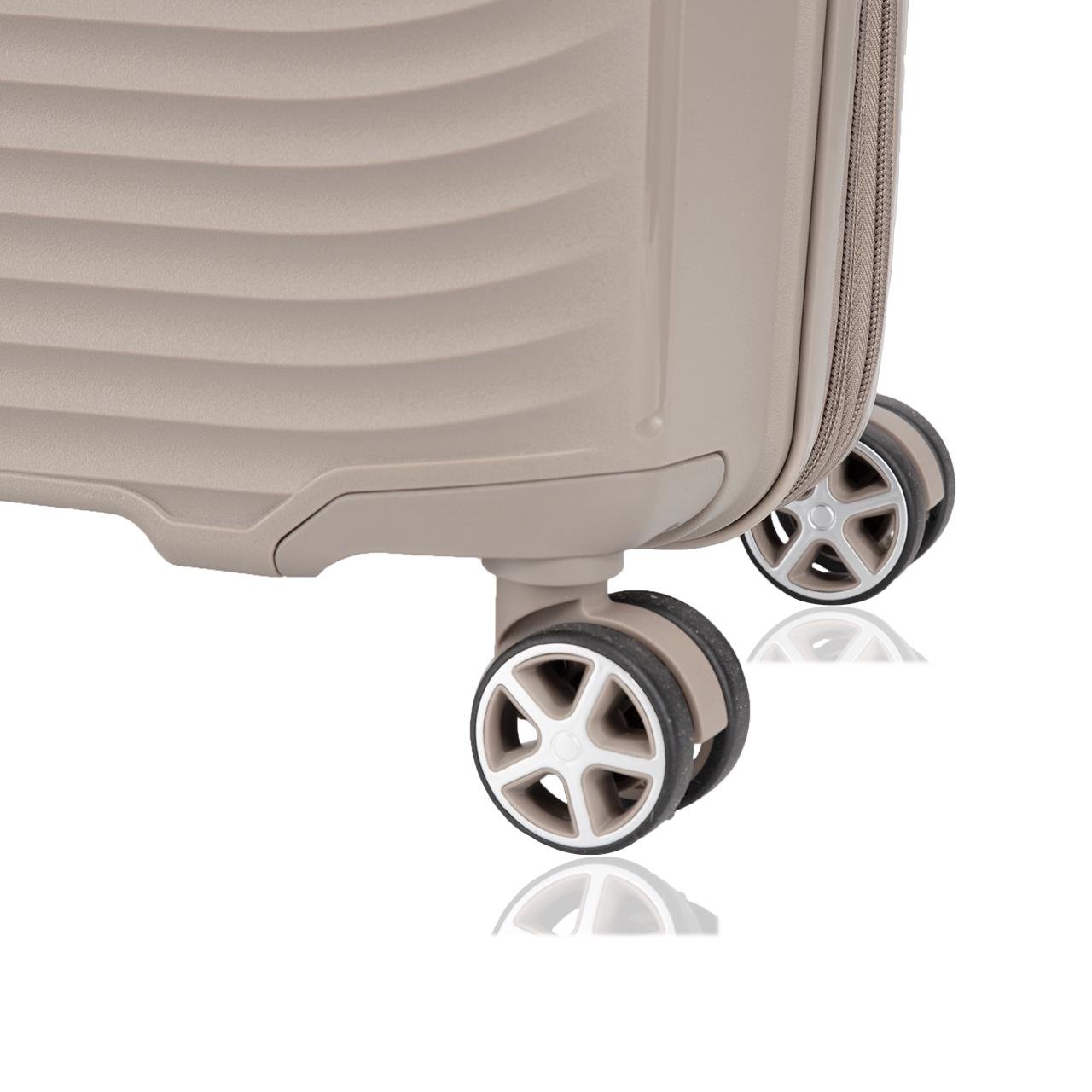 Валіза середня Snowball 40903 поліпропілен M Шампань - фото 2 Валіза середня Snowball 40903 поліпропілен M Шампань - фото 2