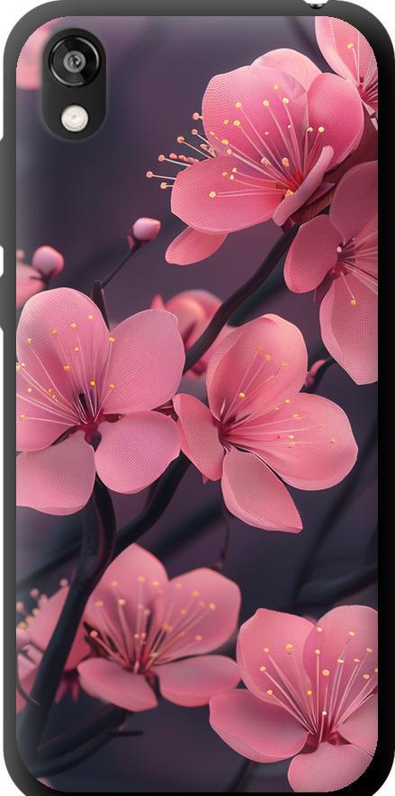 Чехол на Huawei Honor 8S Пурпурная сакура (6075b-1679-42517) Чехол на Huawei Honor 8S Пурпурная сакура (6075b-1679-42517)