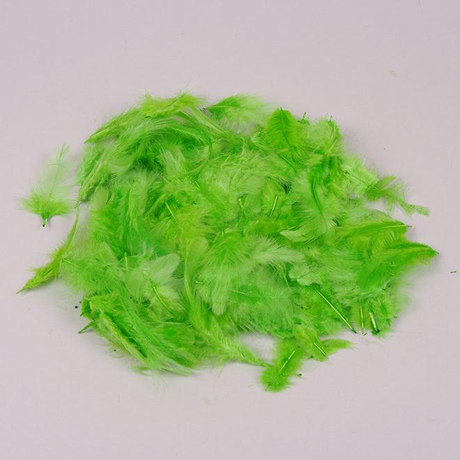 Перья декоративные Flora 12 г Зеленый (25481)
