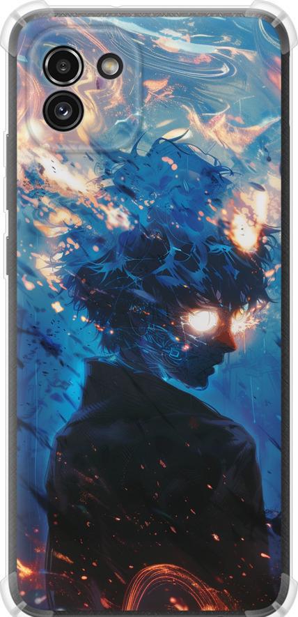 Чехол на Samsung Galaxy A03 A035F Сатору Годжо (6129sp-2499-42517)